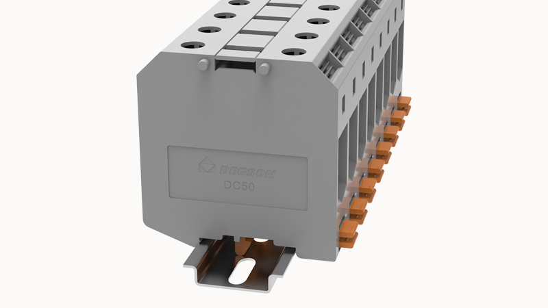 Винтовая клемма на DIN-рейку DC50 Degson