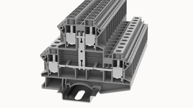 Винтовая клемма на DIN-рейку DCKKB10-PV Degson