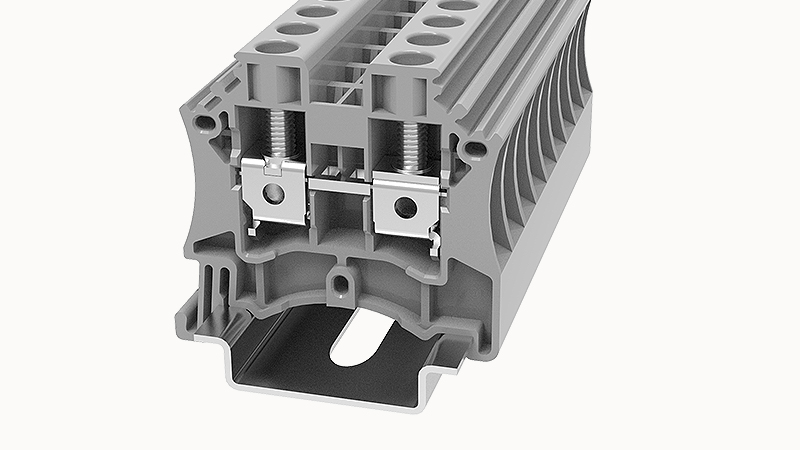 Винтовая клемма на DIN-рейку DC6 Degson