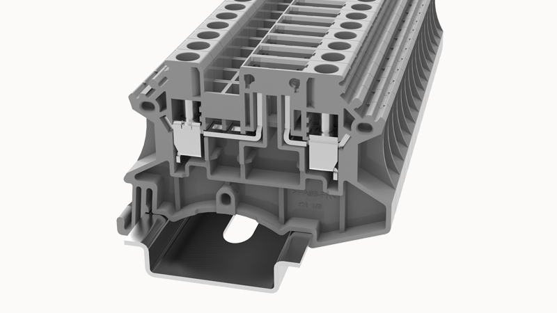 Винтовая клемма на DIN-рейку DC4-TG Degson