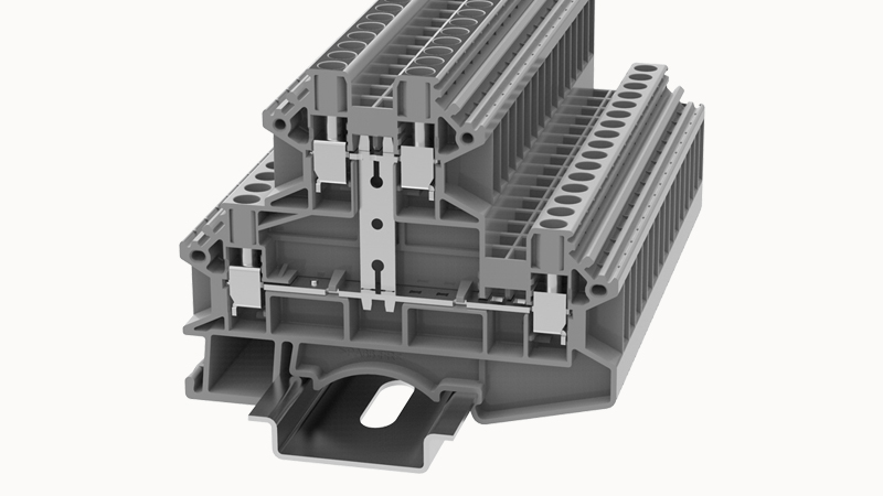 Винтовая клемма на DIN-рейку DCKKB4-PV Degson