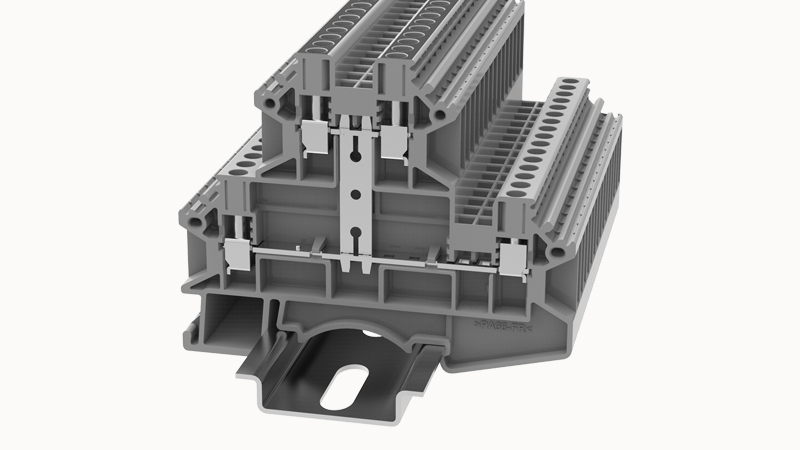 Винтовая клемма на DIN-рейку DCKKB2.5-PV Degson