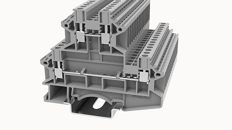 Винтовая клемма на DIN-рейку DCKKB2.5 Degson