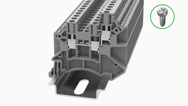 Винтовая клемма на DIN-рейку DC2.5-TW-02A(H) Degson Винтовая клемма на DIN-рейку DC2.5-TW-02A(H) Degson