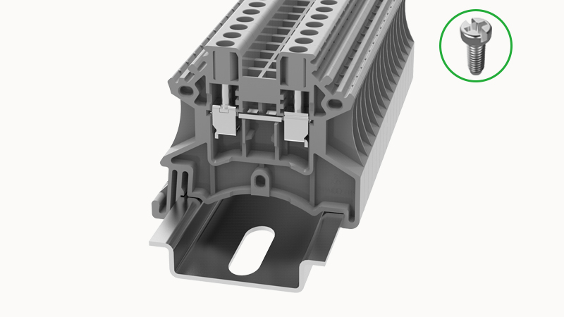 Винтовая клемма на DIN-рейку DC2.5-12A(H) Degson Винтовая клемма на DIN-рейку DC2.5-12A(H) Degson