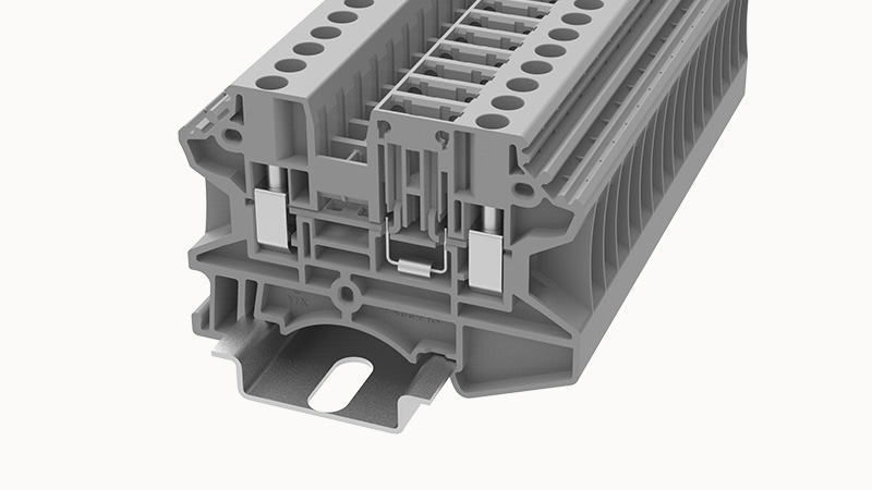 Винтовая клемма на DIN-рейку DHV4-LD L-R Degson