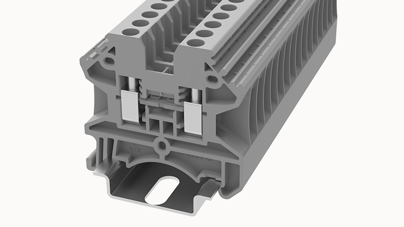 Винтовая клемма на DIN-рейку DHV4 Degson