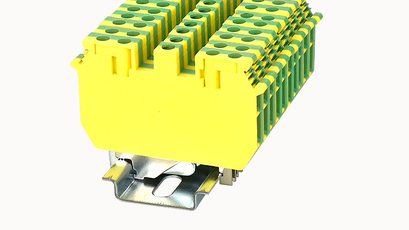 Винтовая клемма на DIN-рейку PCDK4-PE Degson