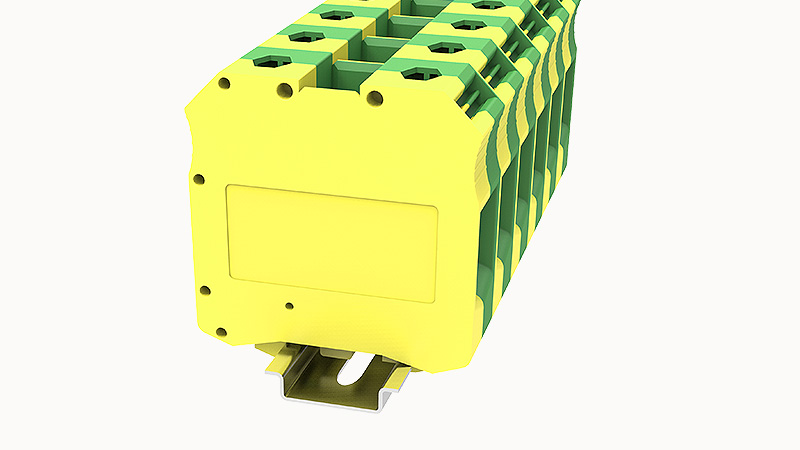 Винтовая клемма на DIN-рейку PC50-PE Degson