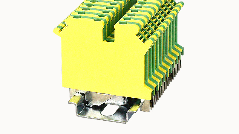 Винтовая клемма на DIN-рейку PC2.5-TW-PE Degson