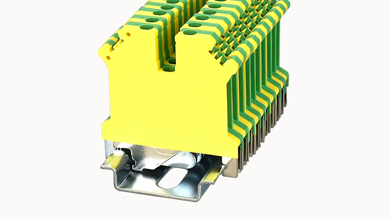 Винтовая клемма на DIN-рейку PC2.5-PE Degson