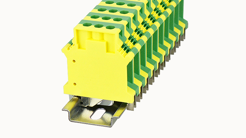 Винтовая клемма на DIN-рейку PC16-PE Degson