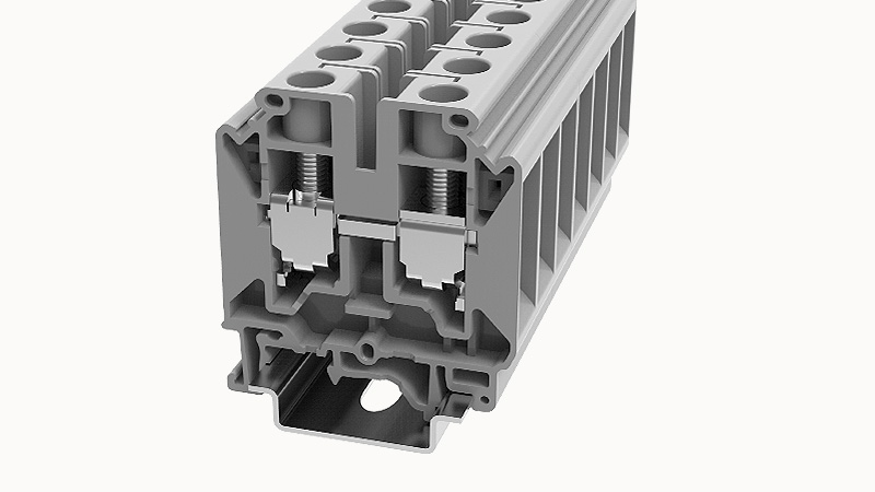 Винтовая клемма на DIN-рейку PC16-105A(H) Degson