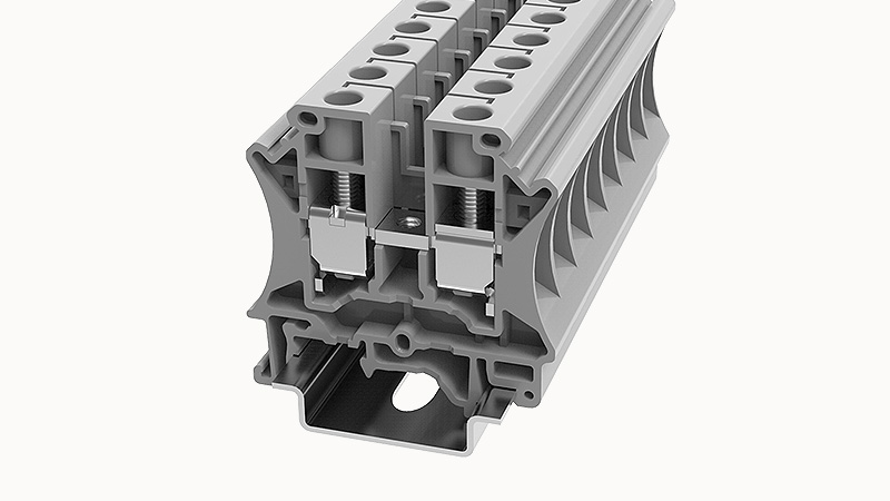 Винтовая клемма на DIN-рейку PC10-105A(H) Degson