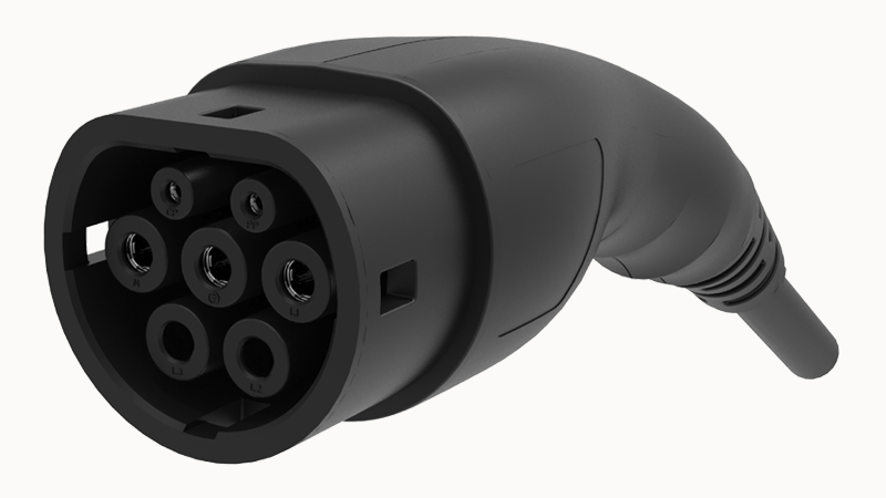 Зарядный разъем переменного тока   MEAC-S-016A-V1-03-5.0M-30A(H)  Degson  Зарядный разъем переменного тока   MEAC-S-016A-V1-03-5.0M-30A(H)  Degson
