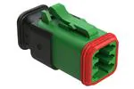 Автомобильный разъем AT06-6S-SR01GRN Amphenol SINE Systems
