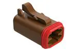 Автомобильный разъем AT06-4S-BRN Amphenol SINE Systems