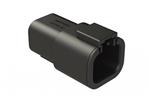Автомобильный разъем ATP04-4P-BLK Amphenol SINE Systems