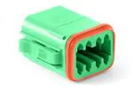 Автомобильный разъем AT06-08SC-SRGRN Amphenol SINE Systems