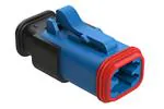 Автомобильный разъем AT06-4S-SR02BLU Amphenol SINE Systems