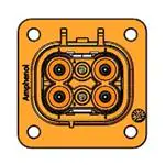 Автомобильный разъем ELR4A04 Amphenol Industrial