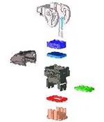 Автомобильный разъем 98650-2004 Molex