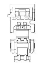 Автомобильный разъем 34791-0023 Molex