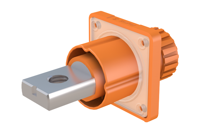 Силовой разъем для накопителей энергии IP 67 ESF-RS250A70YB2 SUPU