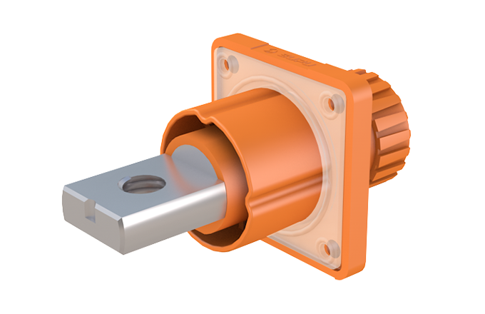 Силовой разъем для накопителей энергии IP 67 ESF-RS250A70YB1 SUPU