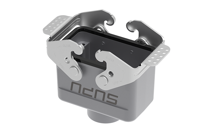 Сверхпрочный корпус разъема S10B-CC-2L.M-PG16 SUPU