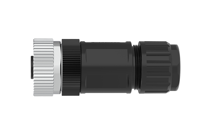 Цилиндрический разъем M12A04Z-FAASTUB SUPU