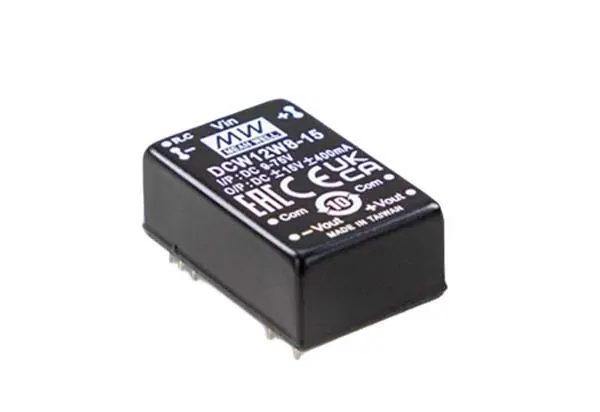 Изолированный DC-DC преобразователь DCW12W8-05 MEAN WELL (DIP-монтаж)