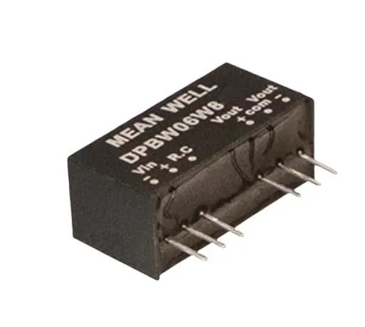 Изолированный DC-DC преобразователь DPBW06W8-05 MEAN WELL (DIP-монтаж)