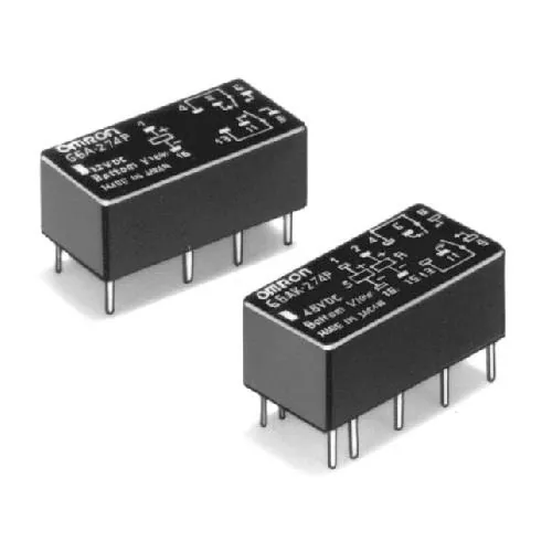Низковольтное реле на печатную плату G6AK-274P-STLT-US-DC5 Omron Electronics