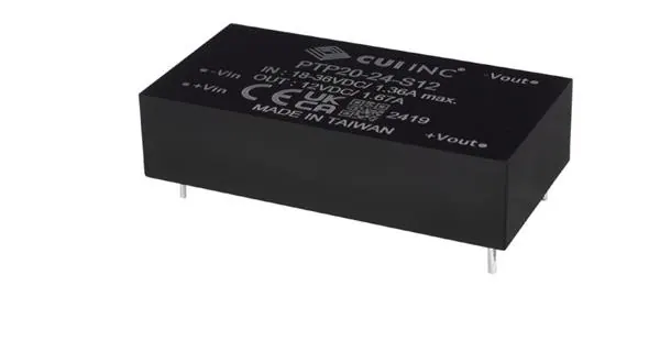 Преобразователь DC-DC на печатную плату PTP20-48-S5 CUI Inc.