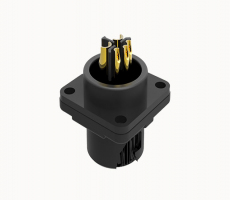 Силовой цилиндрический разъем SA-EBBM-2003-F Degson