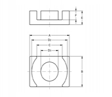 EQ cores EQ38/8/25-3F36-A250 Ferroxcube