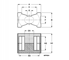 PQ cores PQ20/20-3C94-A160 Ferroxcube