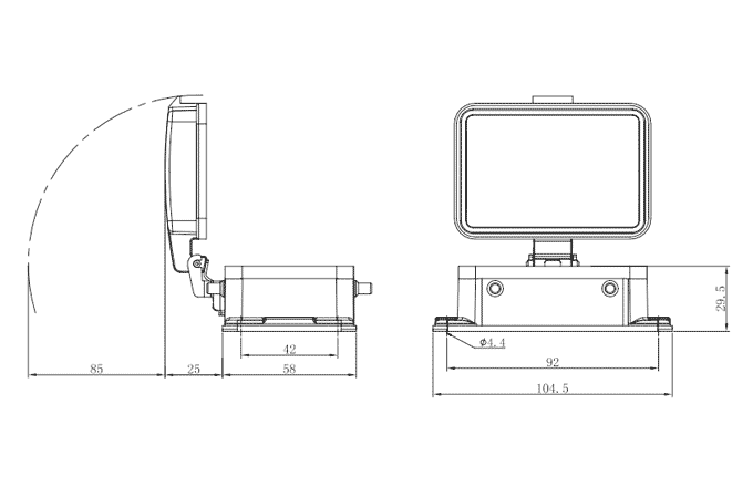Сверхпрочный корпус разъема S32A-BM-4B-MC SUPU Сверхпрочный корпус разъема S32A-BM-4B-MC SUPU