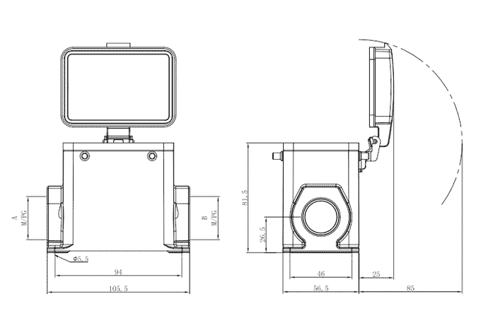 Сверхпрочный корпус разъема S32A-SM-4B-2M32-PC SUPU Сверхпрочный корпус разъема S32A-SM-4B-2M32-PC SUPU