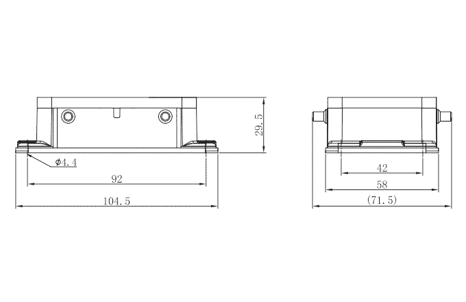 Сверхпрочный корпус разъема S32A-BM-4B SUPU Сверхпрочный корпус разъема S32A-BM-4B SUPU