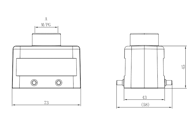Сверхпрочный корпус разъема S10B-TE-4B-M25 SUPU Сверхпрочный корпус разъема S10B-TE-4B-M25 SUPU