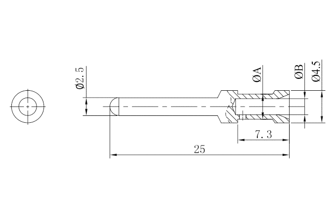Контакт для разъема серии Heavy-duty SCSM-016-1.5 SUPU Контакт для разъема серии Heavy-duty SCSM-016-1.5 SUPU