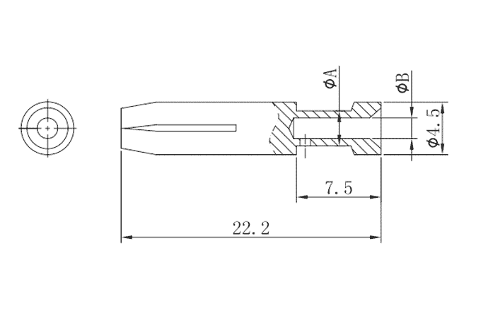 Контакт для разъема серии Heavy-duty SCSF-016-2.5 SUPU Контакт для разъема серии Heavy-duty SCSF-016-2.5 SUPU