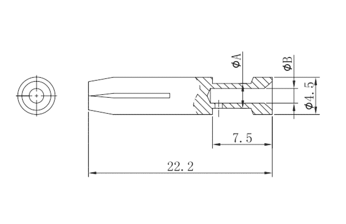Контакт для разъема серии Heavy-duty SCGF-016-0.37 SUPU Контакт для разъема серии Heavy-duty SCGF-016-0.37 SUPU