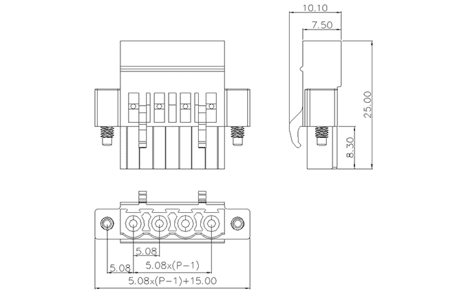 Обжимная клемма MC-RB5.08HXXB-K-0001 Обжимная клемма MC-RB5.08HXXB-K-0001