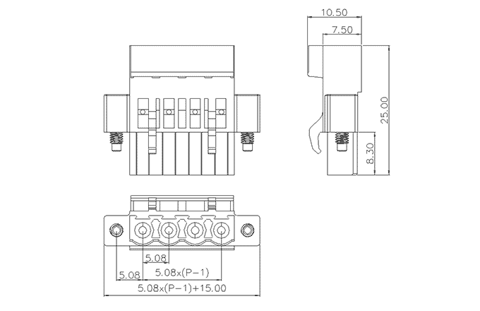 Обжимная клемма MC-RB5.08HXXB-K-100-0001 Обжимная клемма MC-RB5.08HXXB-K-100-0001