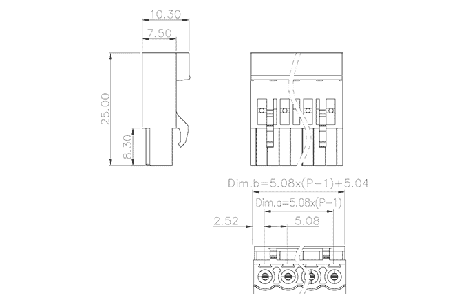Обжимная клемма MC-RB5.08HXXB-100-0001 Обжимная клемма MC-RB5.08HXXB-100-0001