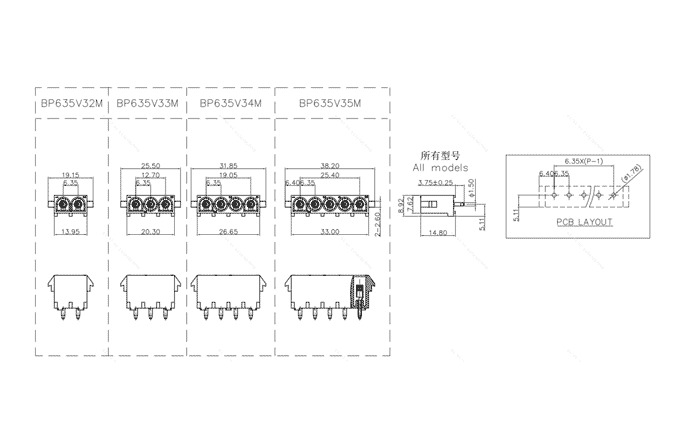 Обжимная клемма BP635V1XF-WT-0000 Обжимная клемма BP635V1XF-WT-0000